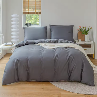 2/3Pcs 100% Cotton Duvet Cover Set 500Tc High Textile Count Real Cotton Fabric Double Twin King Queen Quilt Cover Bedding Set