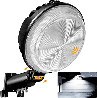 150W LED Barn Light - Dusk to Dawn Outdoor Lighting with 150° Adjustable Photocell, 20000LM 6500K Daylight Outdoor Lights, IP66 Waterproof Area Street Light for Farmhouse Barns Warehouse Yard