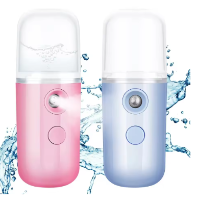 USB Portable 30ml Mini Nano Mist Sprayer Face Spray Facial Steamer Moisturizing Air Humidifier Skin Care Beauty Instruments